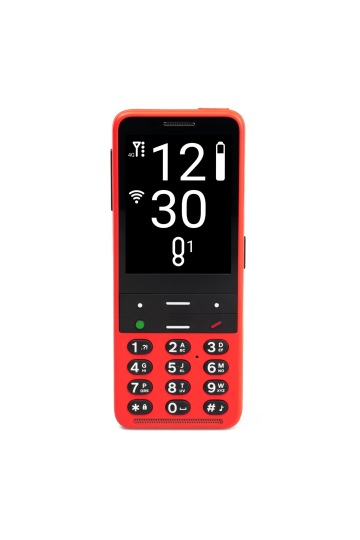 Rotes BlindShell Classic 2 von der Vorderseite